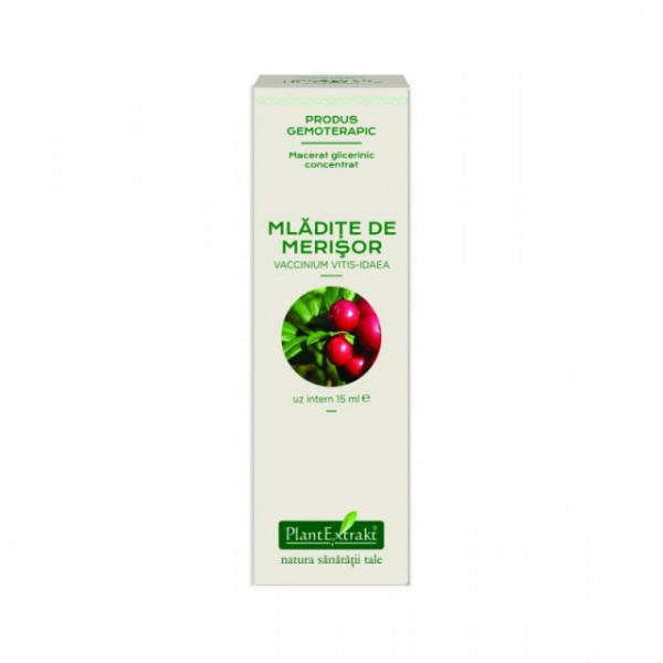 Extract concentrat din mladite de merisor (VACCINIUM VITIS ID.)