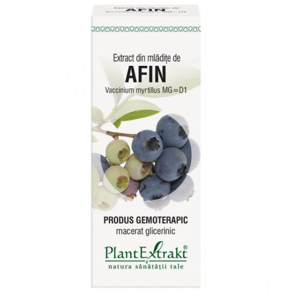 Extract din mladite de afin (VACCINIUM MYRT)