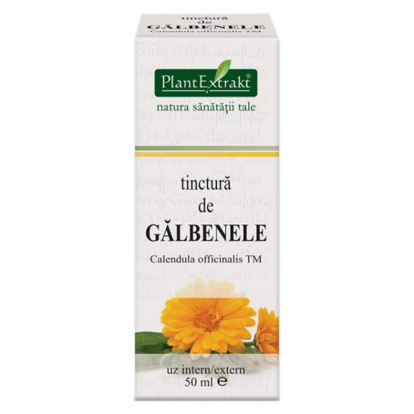 Tinctura de galbenele (CALENDULA OFFICINALIS TM) 50 ml
