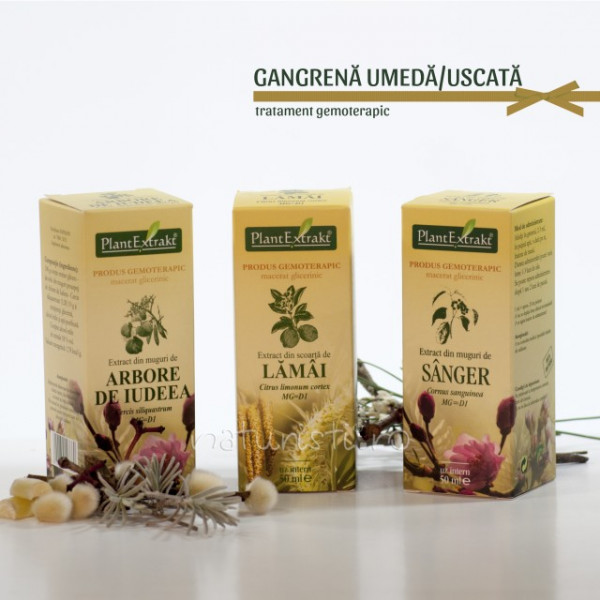 Tratament Naturist Pentru Dinti Care Se Misca Tratament naturist - Gangrena umeda/uscata (pachet), Pret: 67,90 RON