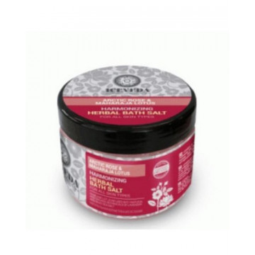 Sare de baie cu Trandafir Arctic si Lotus de Maharaja - 300 ml Iceveda