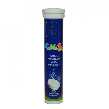 Ca+Mg+Zn+Vitamina C - 20 cpr efervescente