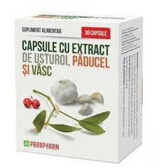 Capsule Bano cu usturoi, paducel si vasc 30cps