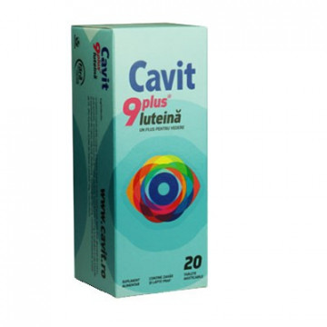 Cavit 9 Plus Luteina - 20 cpr