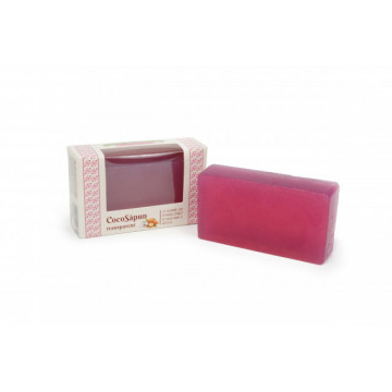 CocoSapun transparent cu argan, nalba mare si note lila - 100 g