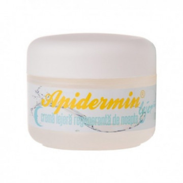 Crema lejera regeneranta de noapte Apidermin - 50 ml