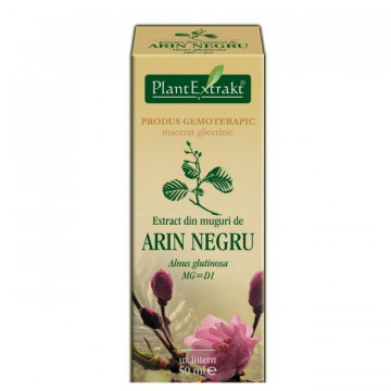 Extract din muguri de arin negru 50 ml (ALNUS GLUTINOSA)