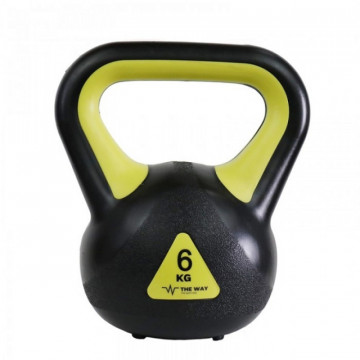 Gantere Kettlebell, 6 kg, Vinil, TheWay Fitness