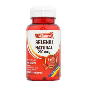 Seleniu natural - 60 cps Adserv