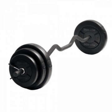 Set Bara Z + Discuri 23KG Iron Gym