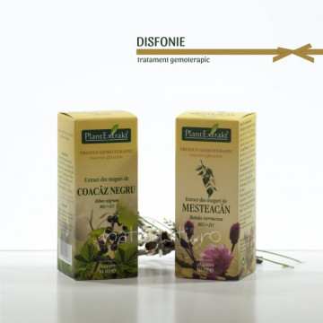 Tratament naturist - Disfonie (raguseala) (pachet)