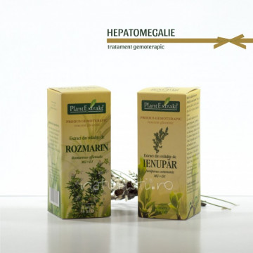 Tratament naturist - Hepatomegalie (pachet)