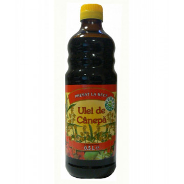Ulei de Canepa presat la rece - 500 ml
