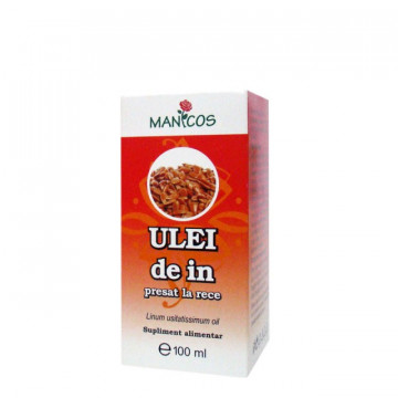 Ulei din seminte de in 100 ml