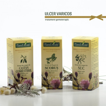 Tratament naturist - Ulcer varicos (pachet)
