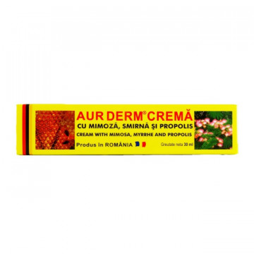 Aur Derm Crema - Mimoza, Smirna si Propolis - 30 ml