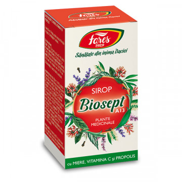 Biosept cu miere si propolis A13 - 100 ml Fares