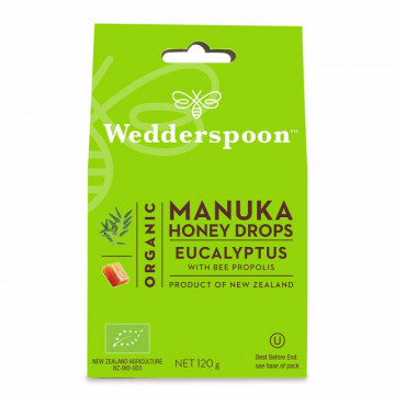 Bomboane cu Manuka, Eucalipt si Propolis - 120g