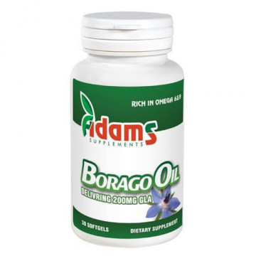 Borago Oil 1000mg - 30 cps