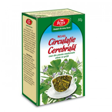 Ceai Circulatie Cerebrala N141 - 50 gr Fares
