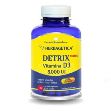 Detrix Forte Vitamina D3 5000 UI - 120 cps