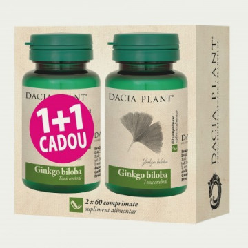 Ginkgo Biloba - 60 cpr 1+1 GRATIS