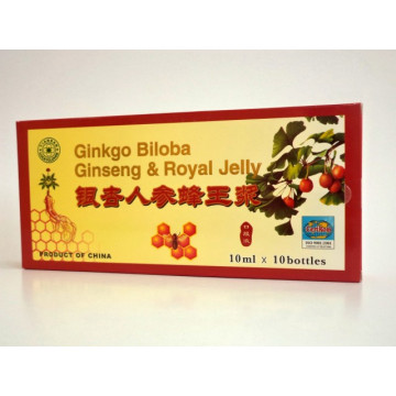 Ginkgo Biloba, Ginseng si Royal Jelly