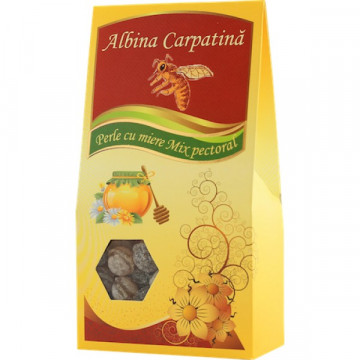Perle cu miere mix pectoral - 100 g