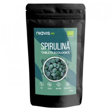 Spirulina Tablete Ecologice 125 g