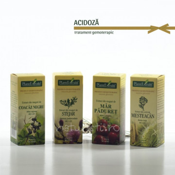 Tratament naturist - Acidoza (pachet)