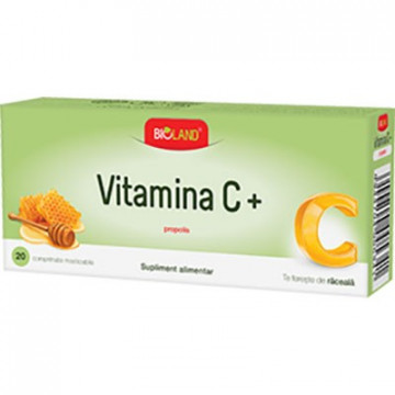 Vitamina C cu Propolis - 20 cpr