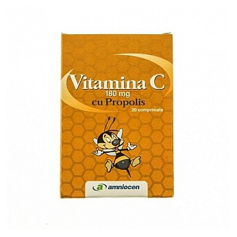 Vitamina C propolis 180mg - 20 cps