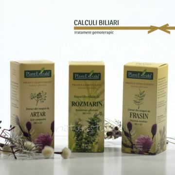 Tratament naturist - Calculi biliari (pachet)