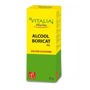 Alcool Boricat 4% - 20 g
