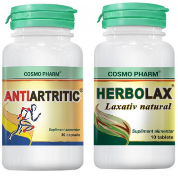 Antiartritic - 30 cps + Herbolax - 10 cpr