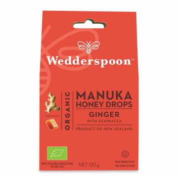 Bomboane cu Manuka, Ghimbir si Echinacea - 120g