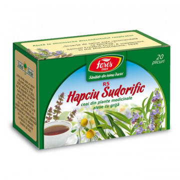 Ceai Hapciu Sudorific R5 - 20 pl Fares