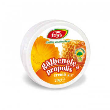 Crema cu Galbenele si Propolis P117 - 20 gr Fares