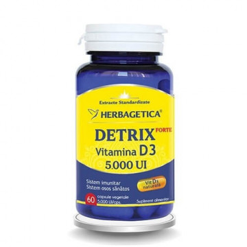 Detrix Forte Vitamina D3 5000 UI - 60 cps