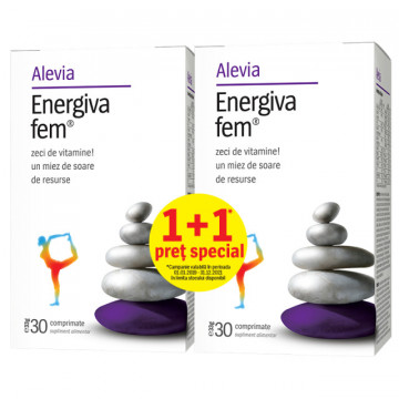 Energiva Fem - 30 cpr + 30 cpr Promo