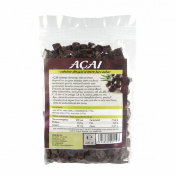 Fructe uscate acai si mar cuburi - 200 g