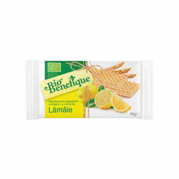 Napolitana BIO cu crema de lamaie - 40 g