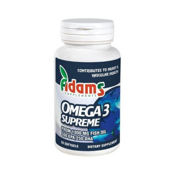 Omega 3 Supreme 1000 mg - 30 cps