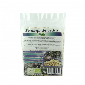 Seminte de cedru BIO - 75 g