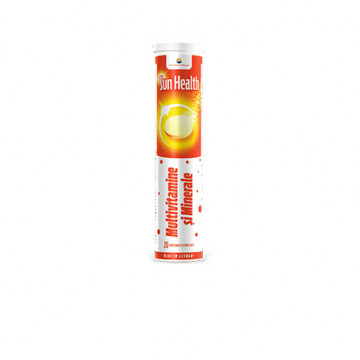 Sun Health Multivitamine si Minerale - 20 cpr efervescente