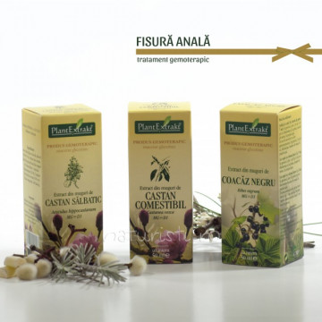 Tratament naturist - Fisura anala (pachet)