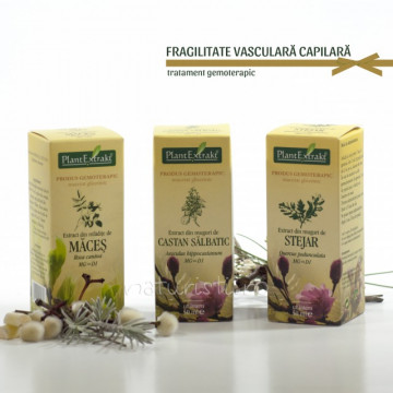 Tratament naturist - Fragilitate vasculara capilara (pachet)