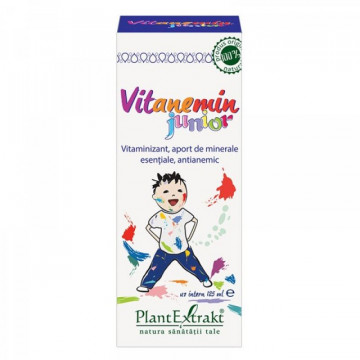 Vitanemin - sirop pentru copii - 125 ml - Plantextrakt