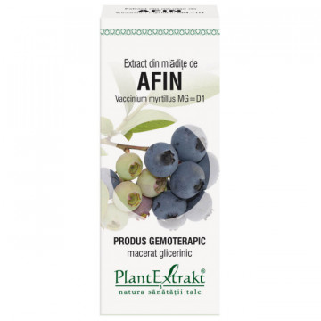 Extract din mladite de afin (VACCINIUM MYRT)