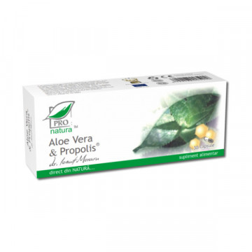 Aloe Vera si Propolis - 30 cps